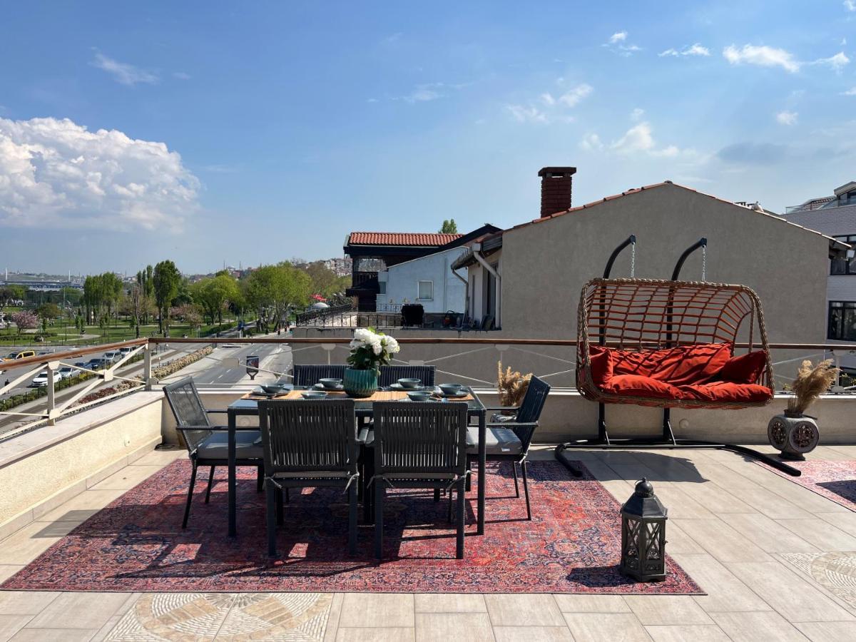 Appartement Waterfront By The Tram - Terrace With Dome & Golden Horn View In Fatih