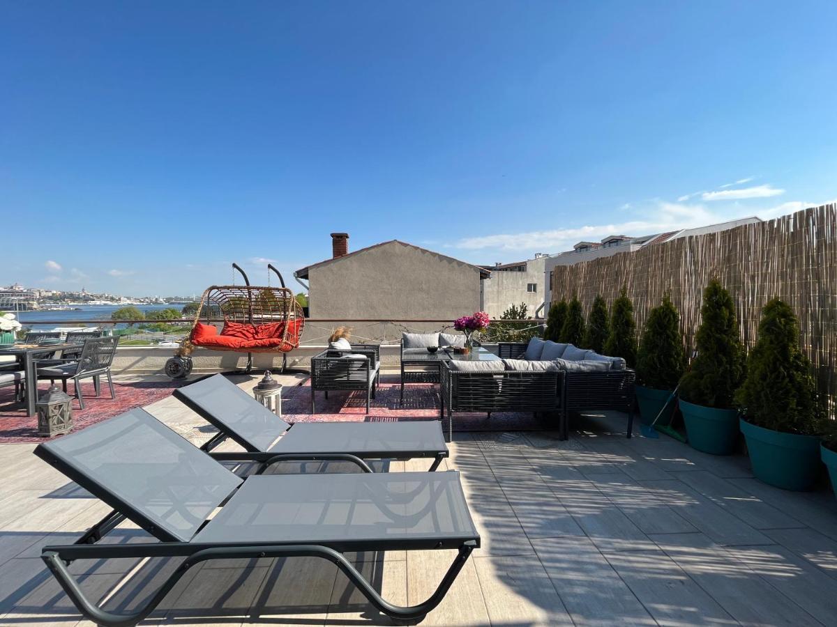 Appartement Waterfront By The Tram - Terrace With Dome & Golden Horn View In Fatih Istambul