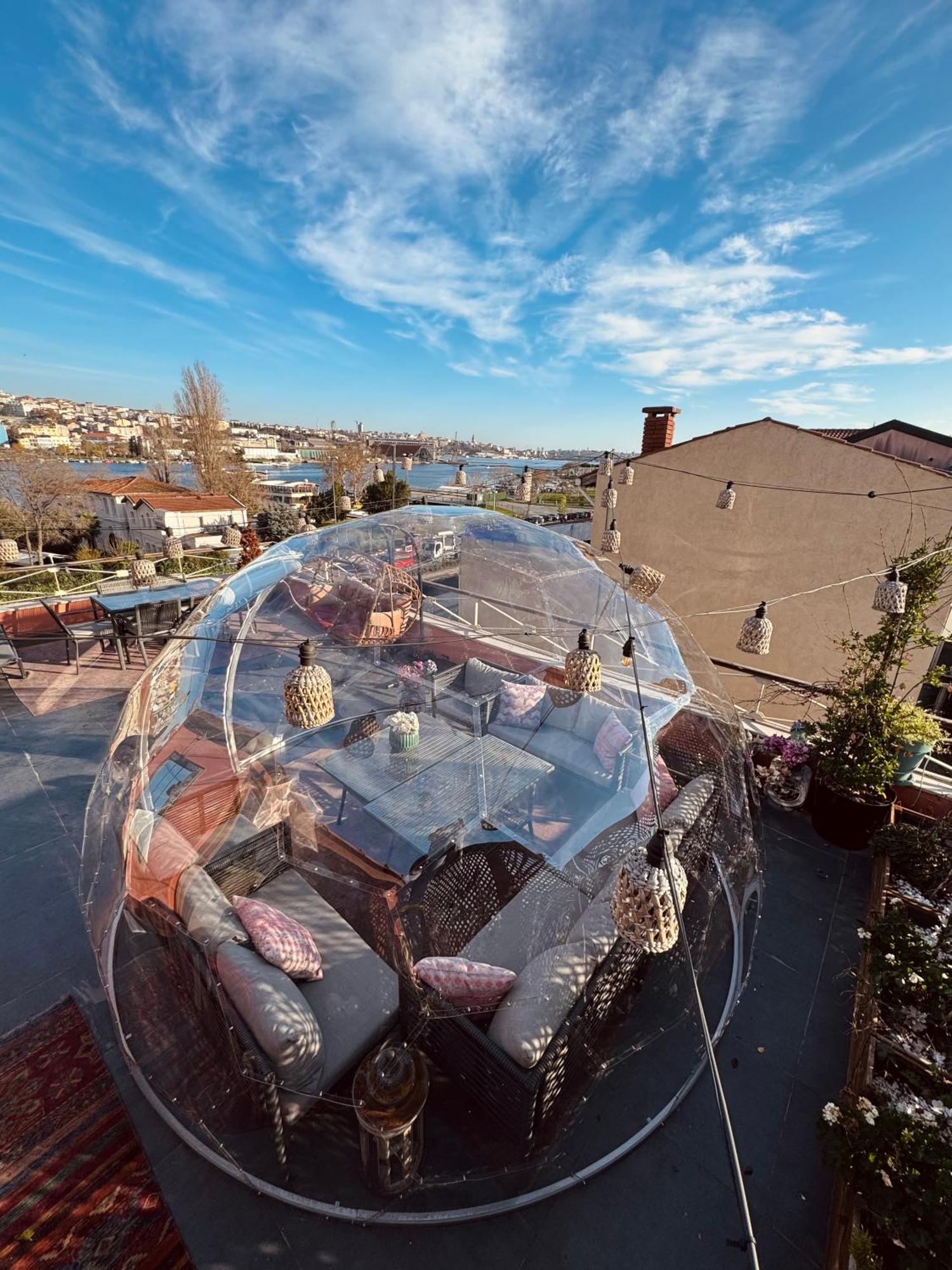 Appartement Waterfront By The Tram - Terrace With Dome & Golden Horn View In Fatih Istambul
